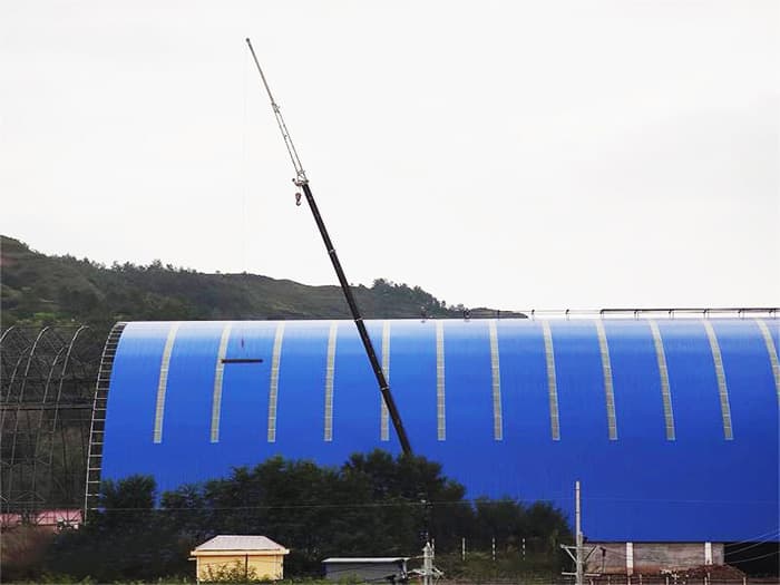 池州煤棚网架工程